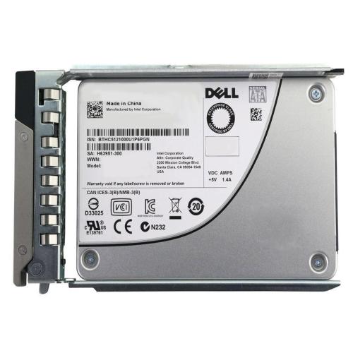 SSD накопитель Dell 345-BEUU, 3,84 Тб, TLC, SATA 6Gb/s, Hot-Plug, Mixed Use, 2.5 Inch, для серверов Poweredge поколений 14g и 15g 