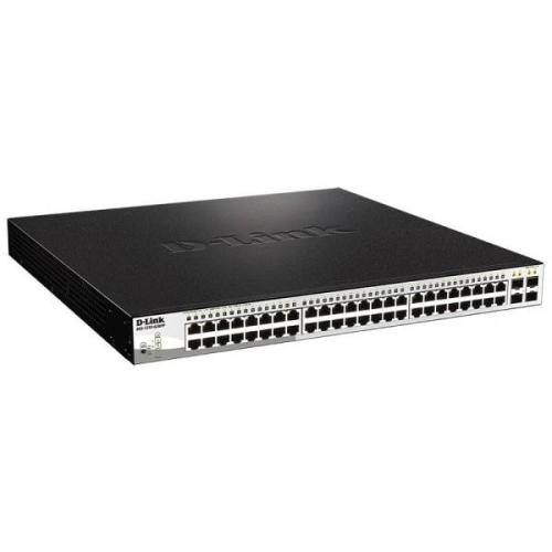 Коммутатор D-Link DGS-1210-52MPP/E2A