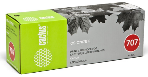 Картридж Cactus CS-C707BK
