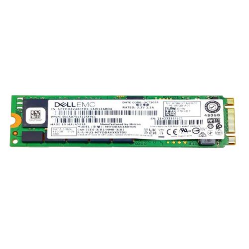 SSD накопитель Dell 400-BLCK, 480 Гб, SATA 6Gb/s, M.2 2280