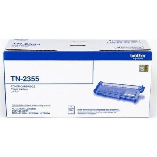Тонер-картридж Brother TN2355 повышенной емкости для лазерных принтеров и МФУ серий HL-L2300, DCP-L2500, MFC-L2700