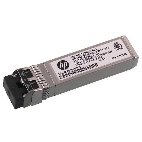 Оригинальный комплект из 4 трансиверов HPE C8R23B SFP+ для систем хранения MSA
