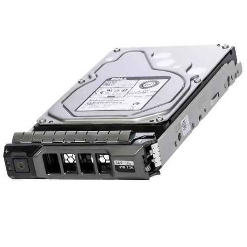 Жесткий диск Dell 400-ASHSz, 2 Тб, SAS 12 Гбит/сек, 512n 7.2k 3.5'' SFF Hot-plug