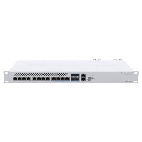 Коммутатор MicroTik CRS312-4C+8XG-RM