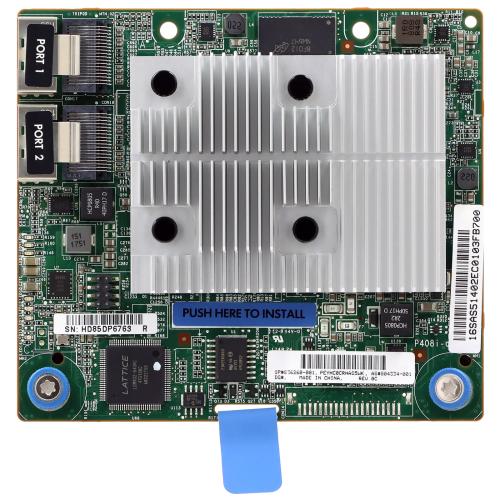 RAID-контроллер HPE Smart Array P408i-a SR Gen10 836260-001 с кэшем 2 ГБ FBWC для серверов ProLiant Gen10