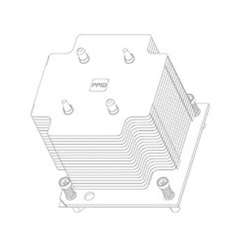 Радиатор Dell 412-BBGS для одного CPU в PowerEdge R760XD2 DPN 3PDG7