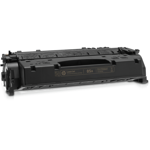 Оригинальный черный тонер-картридж HP 05A (артикул CE505A)