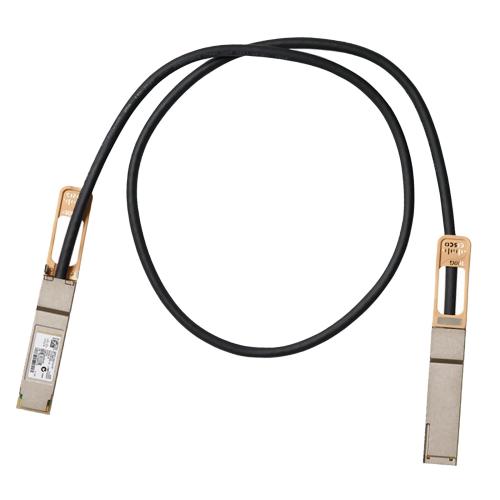Кабель DAC Cisco QSFP-100G-CU1M 100G QSFP28 пассивный медный 1 м для внутристоечных соединений