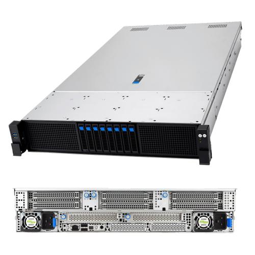 2U GPU-сервер ASUS RS720A-E13-RS8G с двумя AMD EPYC 9005 и поддержкой 3 двухслотовых GPU