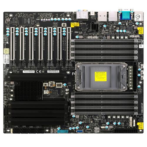 Серверная материнская плата Supermicro MBD-X12SPA-TF-B, E-ATX, LGA4189, Intel C621A, 16 слотов DDR4