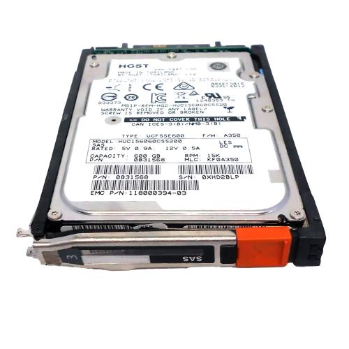 Жесткий диск EMC V3-VS10-600 600 Gb 3,5 SAS