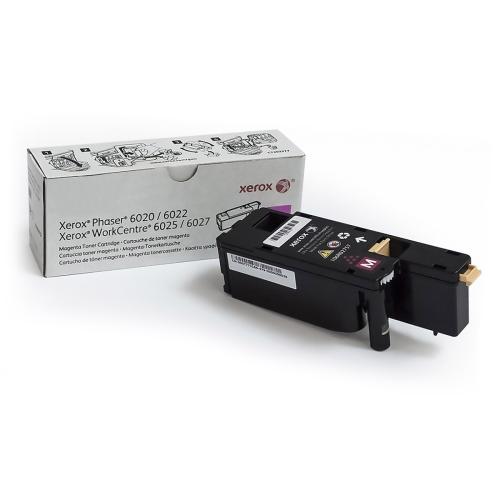 Оригинальный пурпурный картридж Xerox 106R02761 для МФУ WorkCentre 6025/6027 и принтеров Phaser 6020/6022