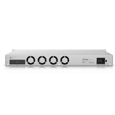 Ubiquiti USW-Pro-Aggregation, задняя стенка и система охлаждения коммутатора