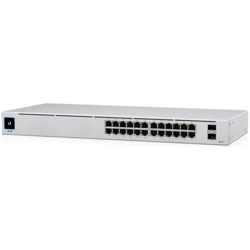 Коммутатор Ubiquiti US-24-250W, 24 гигабитных порта