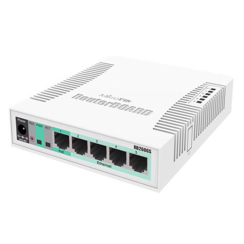 MicroTik CRS106-1C-5S облачный оптический коммутатор