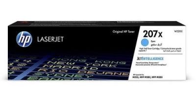 Тонер-картридж HP 207X W2211X, голубой, 2450 стр (оригинал)