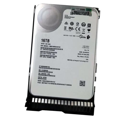 Жесткий диск HPE 16TB SAS 12G 7.2K LFF с технологией Helium и салазками Low Profile