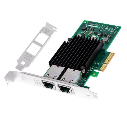 Сетевая карта Intel X550-T2 двухпортовый 10GBase-T медный адаптер PCIe