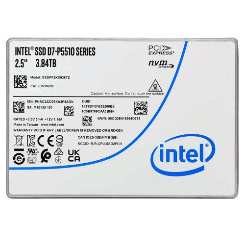 Накопитель Intel SSDPF2KX038TZ01 3,84 ТБ PCIe 4.0 x4 NVMe