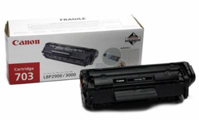 Тонер-картридж Canon 703 чёрный для лазерной печати Canon