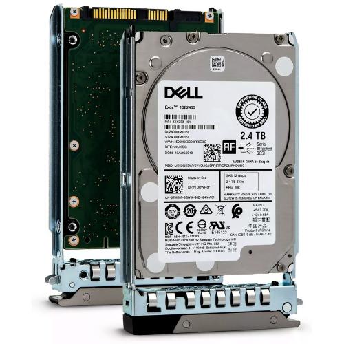 Жёсткий диск HDD Dell 400-AVEZ, 2,4TB, 10000RPM, SAS 12Gb/s, Hot Plug, кэш 256MB, 2,5 Inch