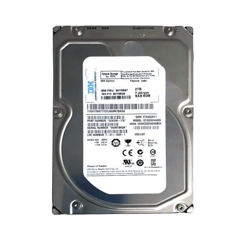 Жесткий диск IBM 90Y8597 2TB 7,2K SAS 6G LFF