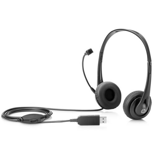 HP T1A67AA гарнитура проводная, стерео, USB