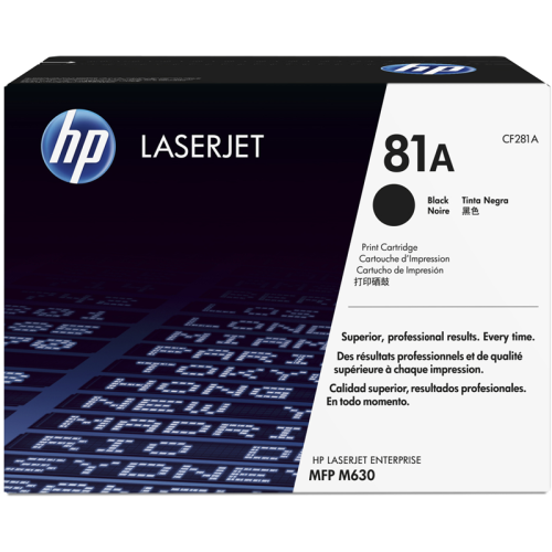 Картридж HP CF281A №81A повышенной емкости для лазерных принтеров