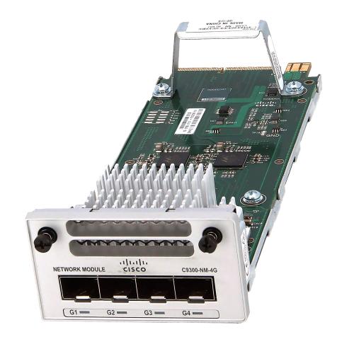 Мультигигабитный сетевой модуль Cisco C9300-NM-4M 4 x 10G mGig RJ-45 для Catalyst 9300