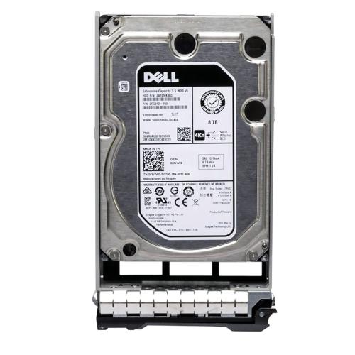 Жесткий диск Dell KNYW0, 8 Тб, 7200 ою/мин, LFF, SAS 12G, для серверов Dell
