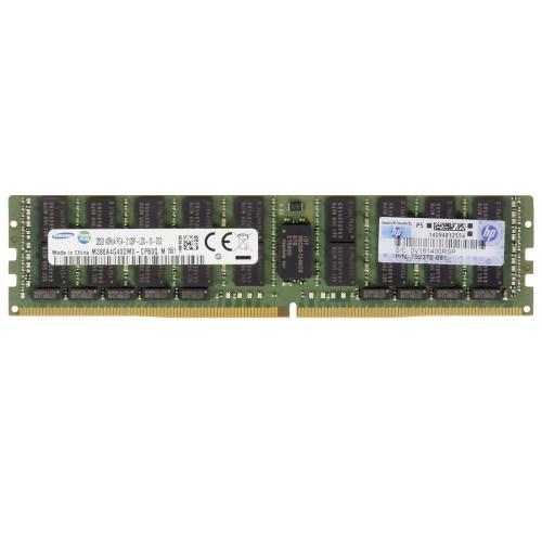 Оригинальный модуль памяти HPE 805353-B21 32GB DDR4 2400MHz LRDIMM для серверов HPE ProLiant Gen9