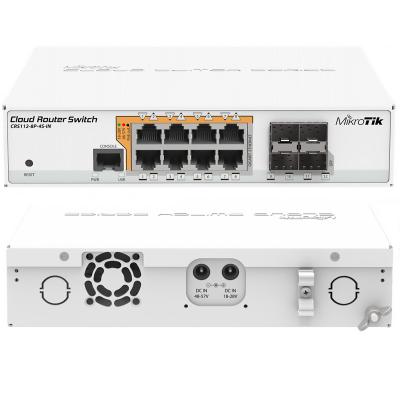 MicroTik CRS112-8P-4S-IN коммутатор для монтажа в стандартную стойку