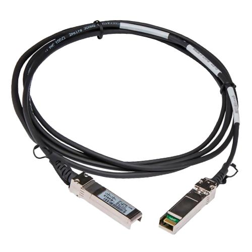 Кабель DAC Cisco SFP-H10GB-CU5M 10G SFP+ пассивный медный 5 м для межстоечных соединений