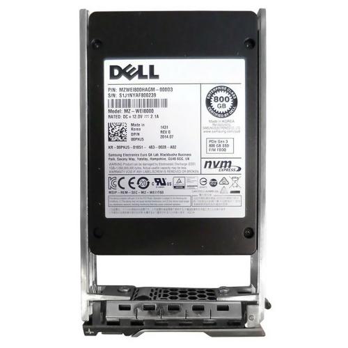 Накопитель Dell 345-BEPV, 800Gb, SSD, SAS