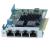 Сетевой адаптер HPE 665240-B21, 4 порта, 1 Gb Сетевой адаптер HPE 665240-B21, 4 порта, 1 Gb