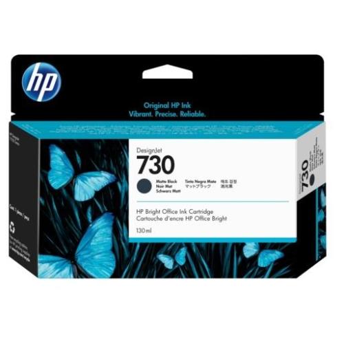 Оригинальный картридж с матовыми черными чернилами HP 730 (P2V65A) для широкоформатной печати