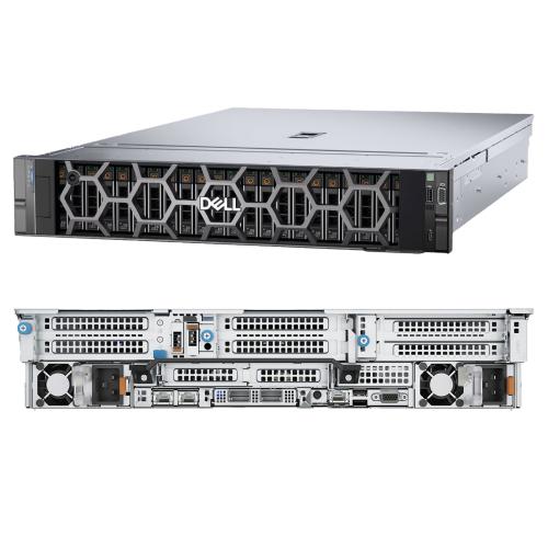 Сервер Dell PowerEdge R760 2U двухпроцессорный с 24 отсеками 2,5
