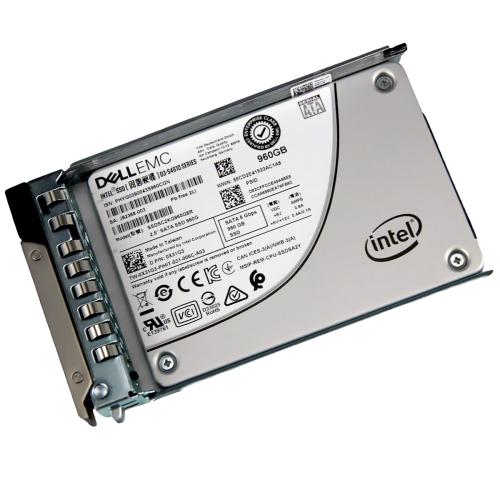 SSD накопитель Dell 345-BDQU 960GB SATA Read Intensive 6Gbps 512e 2.5in Hot-Plug