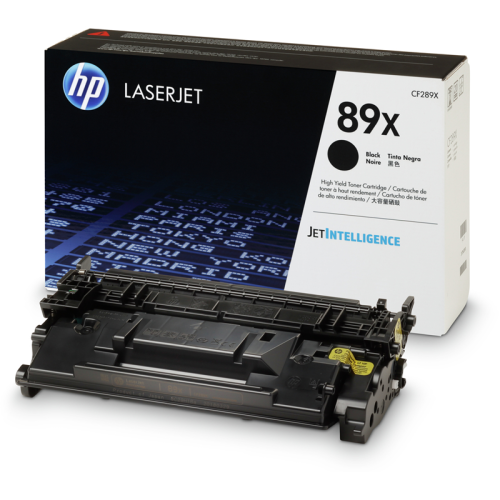 Оригинальный черный картридж с тонером HP 89X (CF289X) высокой емкости