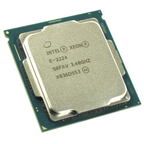 Серверный процессор Intel Xeon E-2224 338-BUIY, 3.4GHz, 4 ядра
