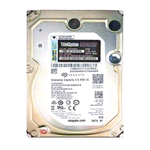 Жесткий диск Lenovo 7XB7A00054 10TB 7.2K SATA 6Gb/s для емкостных серверов