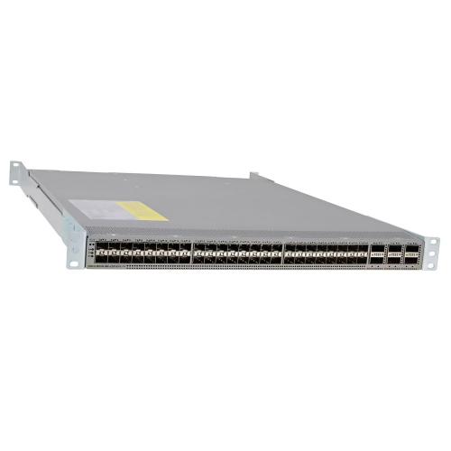 Коммутатор Cisco Nexus N9K-C93180YC-FX с 48 портами SFP28 25G и 6 портами QSFP28 100G для дата-центра