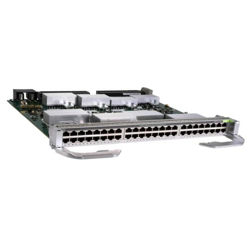 Линейная карта Cisco Catalyst 9600 C9600-LC-48TX с 48 портами RJ-45 MultiGigabit 10G для кампусного распределения