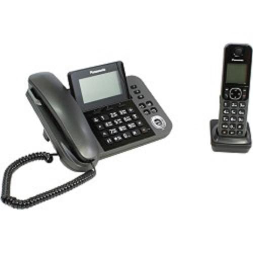 Телефон Panasonic KX-TGF310RUM, черный