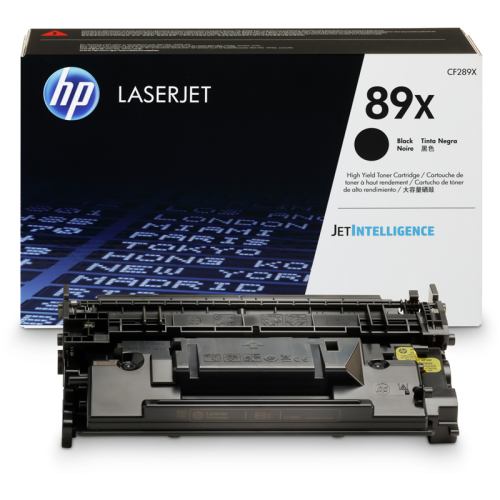Оригинальный черный картридж с тонером HP 89X (CF289X) высокой емкости