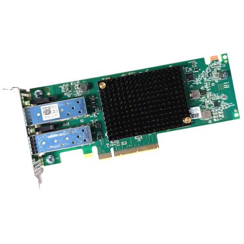 HBA-адаптер Dell Emulex LPE35002 двухпортовый 32Gb FC Low Profile