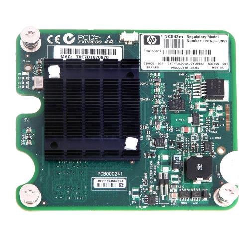 Адаптер HP 539933-001 NC542m Dual-Port (DP) Flex-10 10GbE