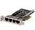 Сетевой адаптер Dell 540-BCOB, 4 порта RJ45 по 10/100/1000 Мб/сек