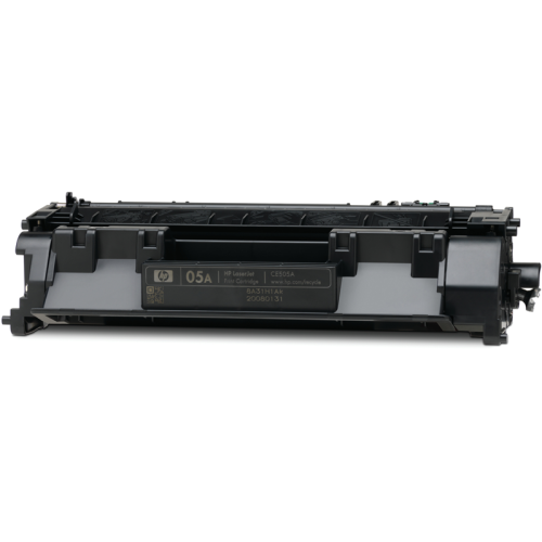 Оригинальный черный тонер-картридж HP 05A (артикул CE505A)