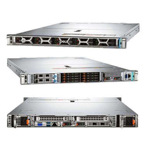 Стоечный сервер Dell PowerEdge R670 210-BNZH-008-000 форм-фактора 1U с 8 универсальными отсеками 2.5